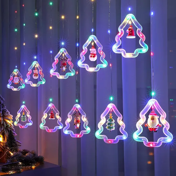 KAVYASHINE_100Led_Hanging_String_Lights_3_5M_Perfect_For_Home_Festival_Diwali_Christmas_Decoration_Party_Wedding_10_Tree_Multi