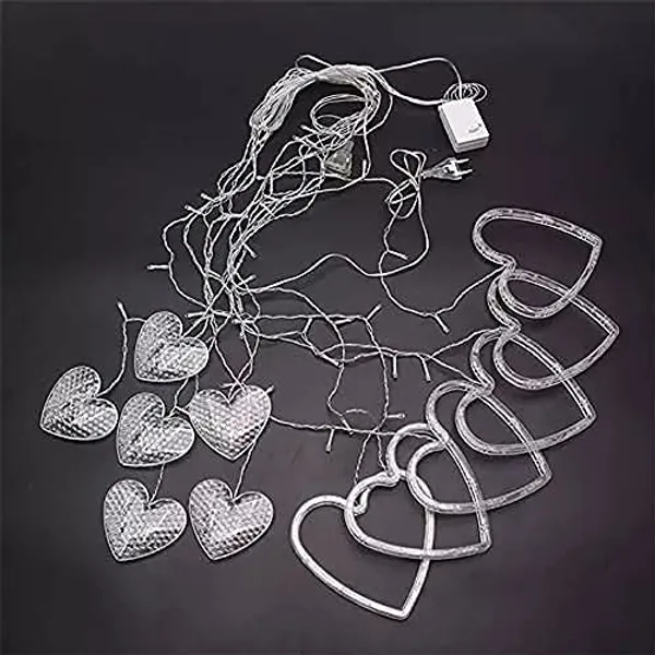 KAVYASHINE_100Led_Hanging_String_Lights_3_5M_Perfect_For_Home_Festival_Diwali_Christmas_Decoration_Party_Wedding_Heart_Ww