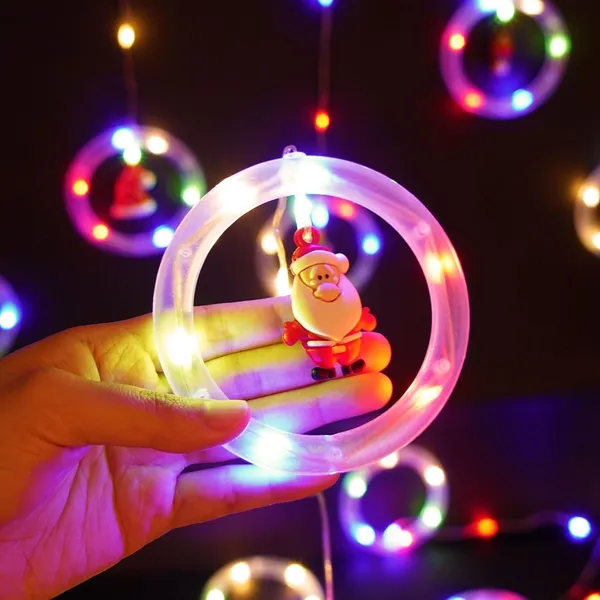 KAVYASHINE_100Led_Hanging_String_Lights_3_5M_Perfect_For_Home_Festival_Diwali_Christmas_Decoration_Party_Wedding_10_Ring_Multi