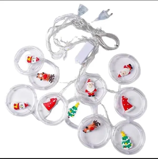 KAVYASHINE_100Led_Hanging_String_Lights_3_5M_Perfect_For_Home_Festival_Diwali_Christmas_Decoration_Party_Wedding_10_Ring_Multi