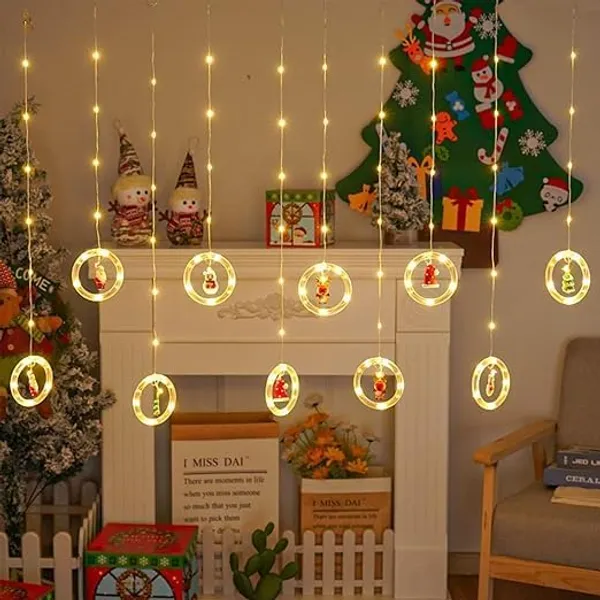 KAVYASHINE_100Led_Hanging_String_Lights_3_5M_Perfect_For_Home_Festival_Diwali_Christmas_Decoration_Party_Wedding_10_Ring_Ww