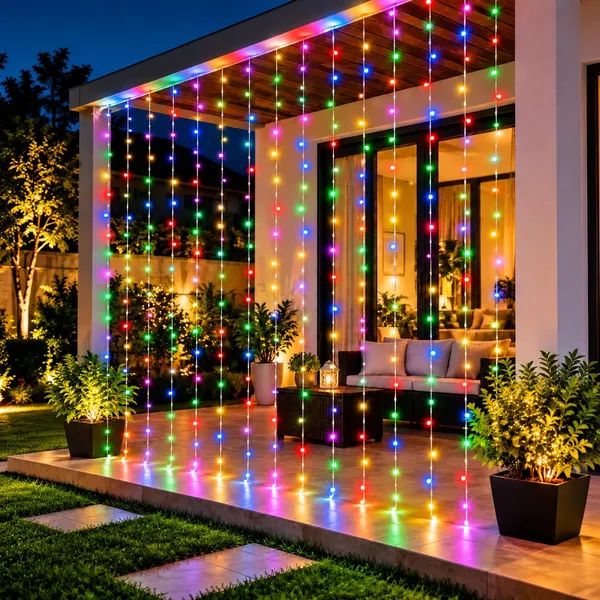 KAVYASHINE_180Led_Curtain_String_Rice_Lights_21_Meter_8_Modes_For_Home_Decoration_For_Diwali_Christmas_Events_Multi