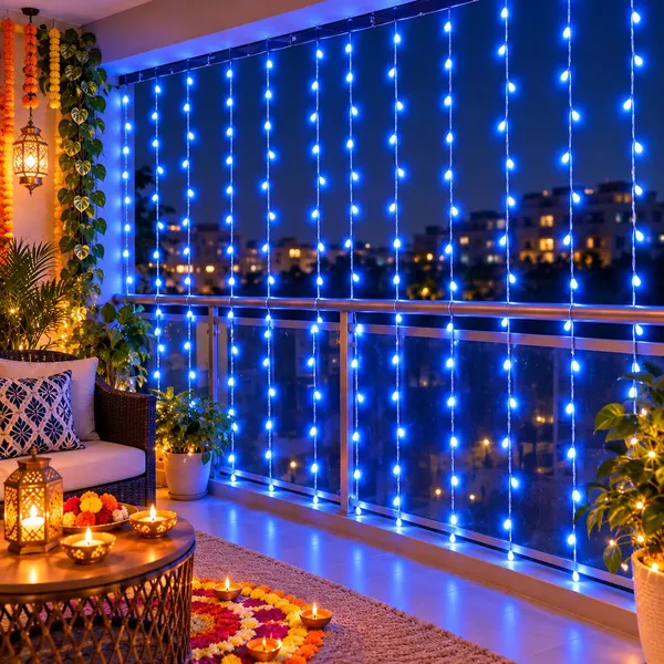 KAVYASHINE_Led_String_Lights_For_Home_Decoration_Festival_Diwali_Wedding_Party_And_Bedroom_Decoration_Blue_2