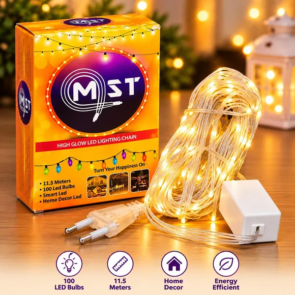 KAVYASHINE_Led_String_Lights_For_Home_Decoration_Festival_Diwali_Wedding_Party_And_Bedroom_Decoration_Warm_White_2