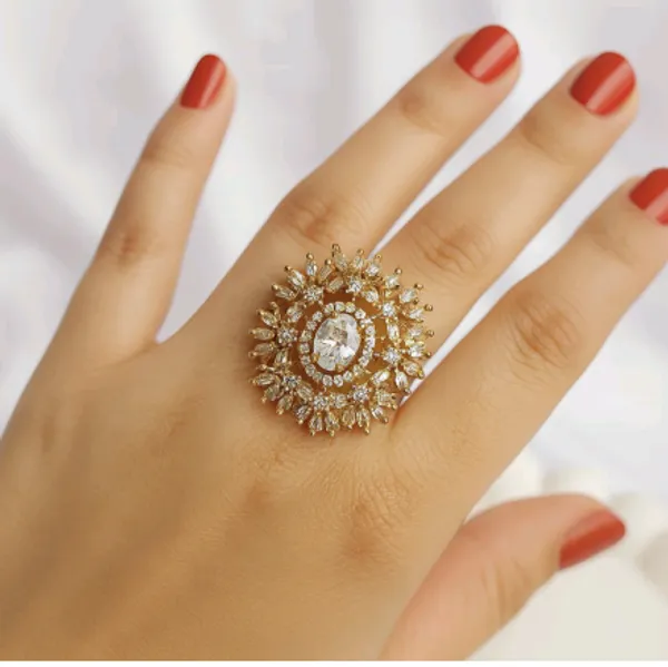 Fabllery_Anti_Tarnish_Zircon_Ring_Adjustable_Ring