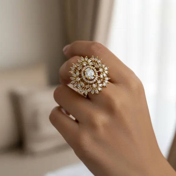 Fabllery_Anti_Tarnish_Zircon_Ring_Adjustable_Ring