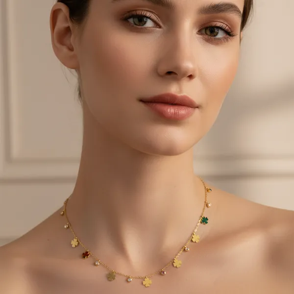 Fabllery_Necklace_Anti_Tarnish_Multi_Charm_Chain