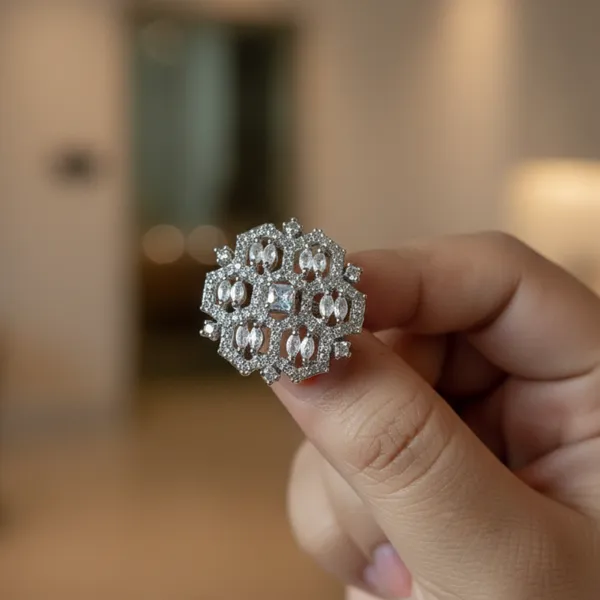 Fabllery_Ring_Anti_Tarnish_Crystal_Studded_Cocktail_Adjustable_Size