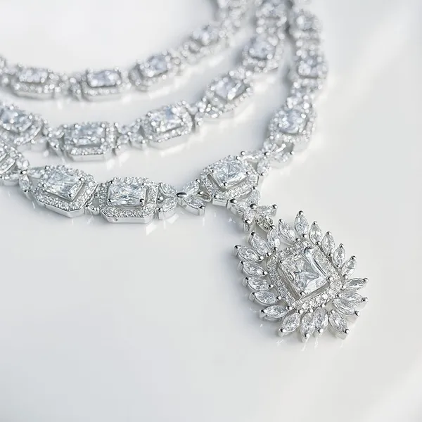 Fabllery_Elegant_Anti_Tarnish_Artificial_Diamond_Necklace_Set_Luxury_Jewelry_Collection