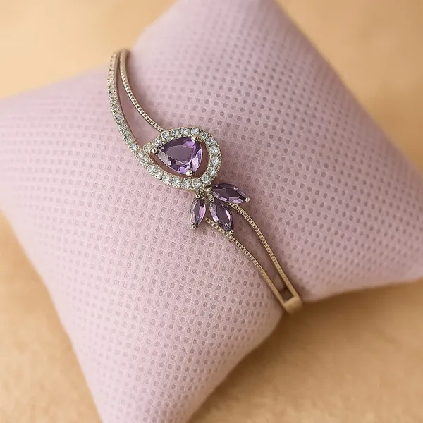 Fabllery_Anti_Tarnish_Purple_Crystal_Bracelet_For_Women_Elegant_Long_Lasting_Shine