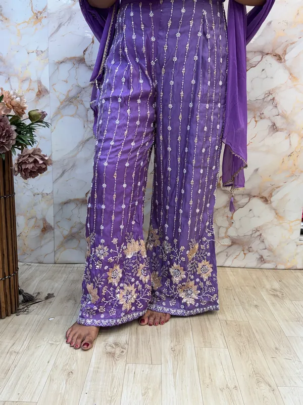 Purple_Embroidered_Sharara_Set_For_Women
