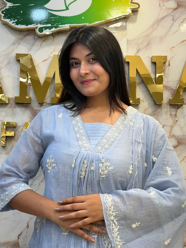 Blue_Embroidered_Kurta_Set_With_Dupatta_For_Women