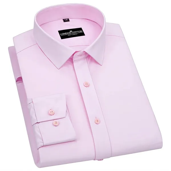 New_Cotton_Blend_Solid_Shirts_Light_Pink