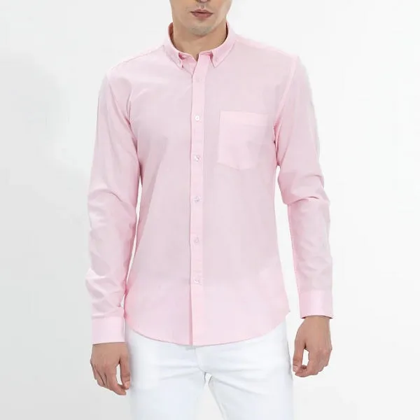 New_Cotton_Blend_Solid_Shirts_Light_Pink