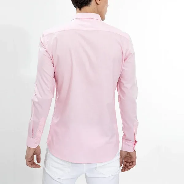 New_Cotton_Blend_Solid_Shirts_Light_Pink