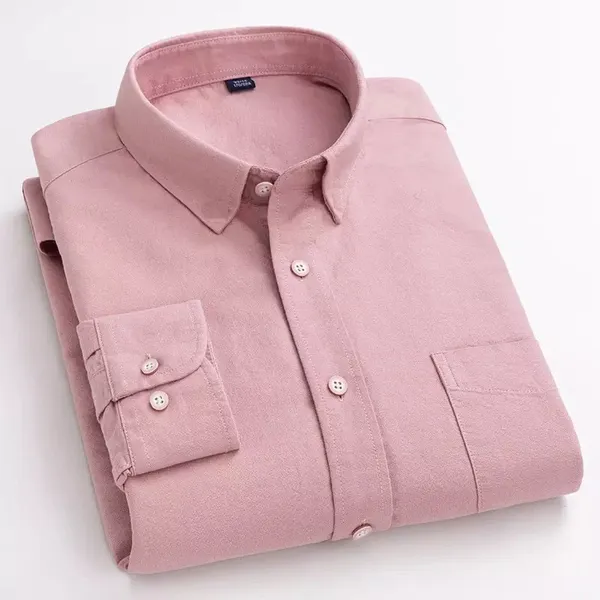 Plain_Cotton_Peech_Color_Shirt_For_Man