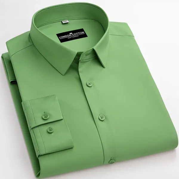 New_Cotton_Blend_Solid_Shirts_New_Pista