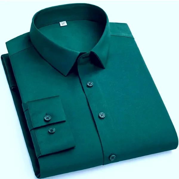 Premium_Cotton_Blend_Solid_Shirts_Bottle_Green