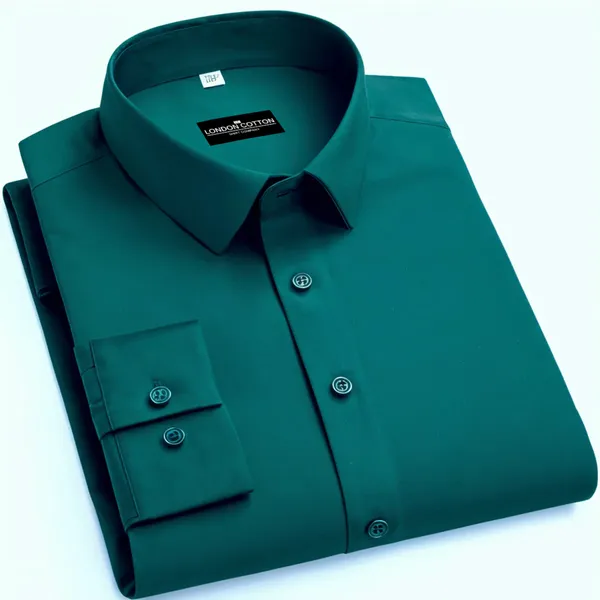 Plain_Solid_Cotton_Shirt_Bottle_Green