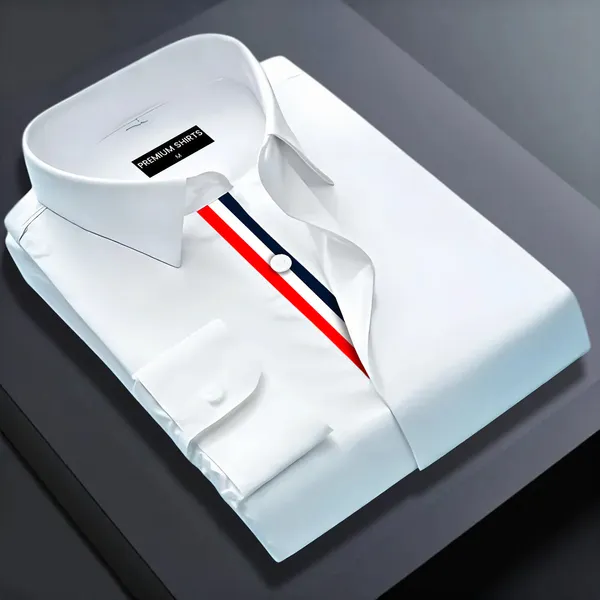 Lc_White_Designer_Casual_Cotton_Shirt_For_Man