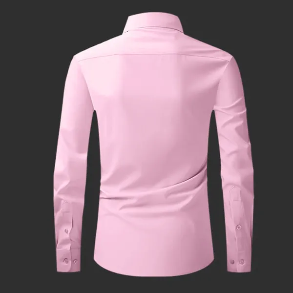 Premium_Cotton_Solid_Shirt_For_Man_Light_Pink