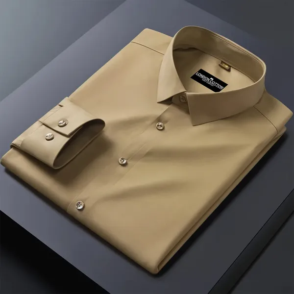 Pack_Of_2_Premium_Cotton_Solid_Shirt_For_Man_Skin_White