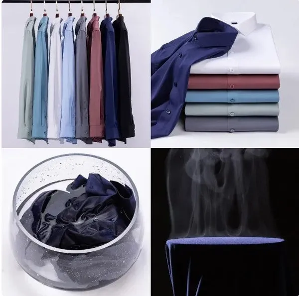 Pack_Of_2_Premium_Cotton_Solid_Shirt_For_Man_Navy_Blue_White