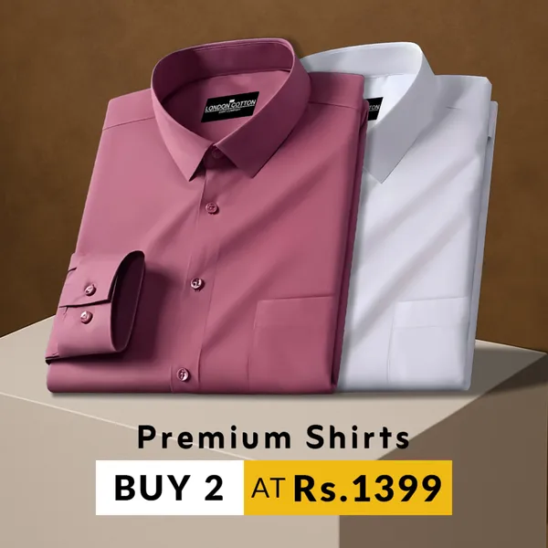 Pack_Of_2_Premium_Cotton_Solid_Shirt_For_Man_Solid_Pink_White