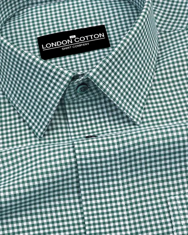Green_Check_Oxford_Premium_Cotton_Shirt_For_Men