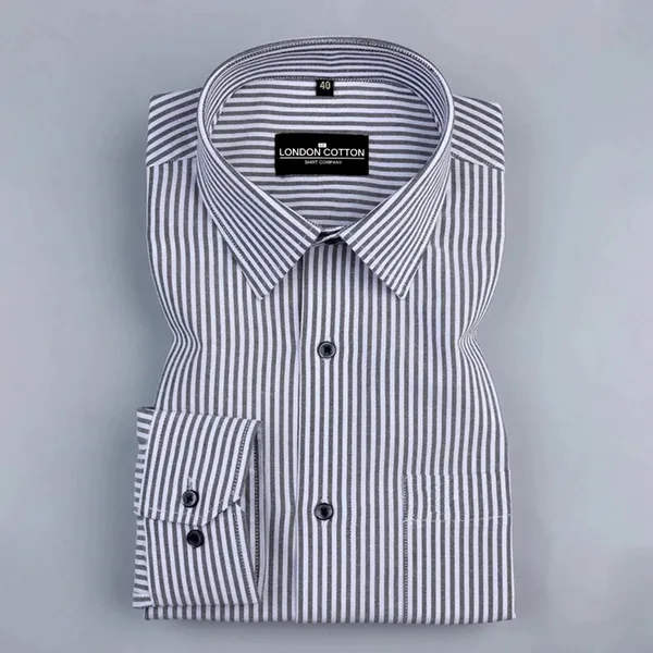 Black_Stripe_Oxford_Premium_Cotton_Shirt_For_Men