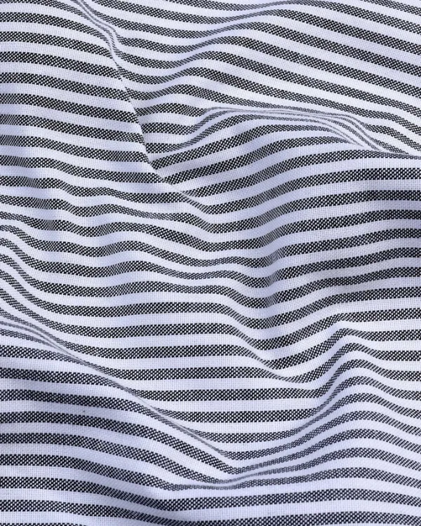 Black_Stripe_Oxford_Premium_Cotton_Shirt_For_Men