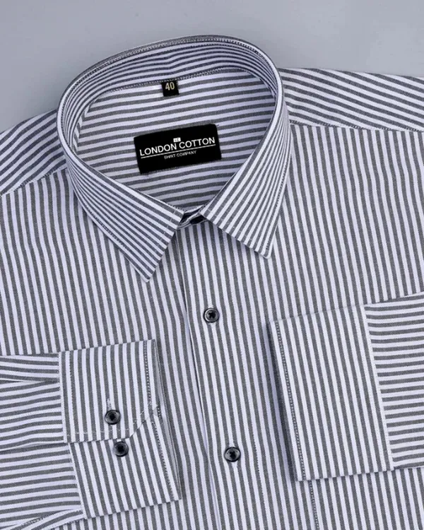 Black_Stripe_Oxford_Premium_Cotton_Shirt_For_Men