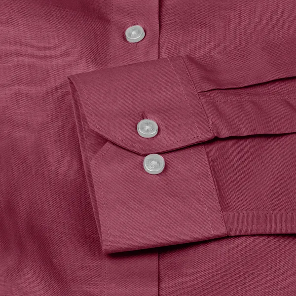 Maroon_Solid_Linen_Shirt_For_Man