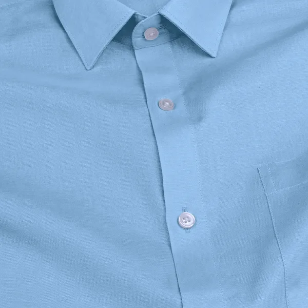 Sky_Blue_Solid_Linen_Shirt_For_Man