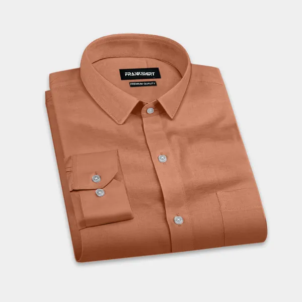 Brown_Linen_Shirt_For_Man