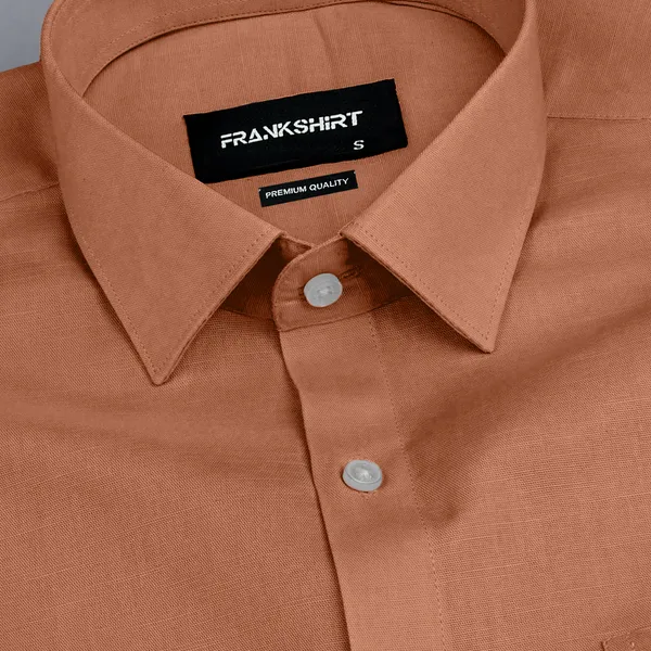 Brown_Linen_Shirt_For_Man