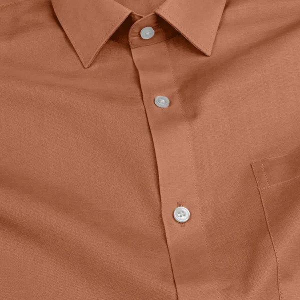 Brown_Linen_Shirt_For_Man
