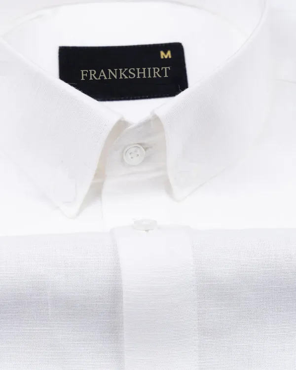 New_Linen_Shirt_For_Man_White