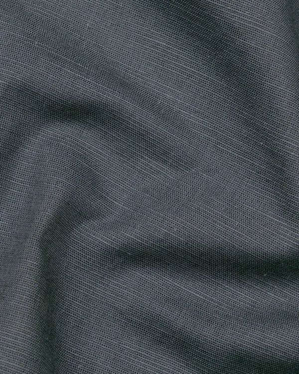 New_Linen_Shirt_For_Man_Dark_Grey