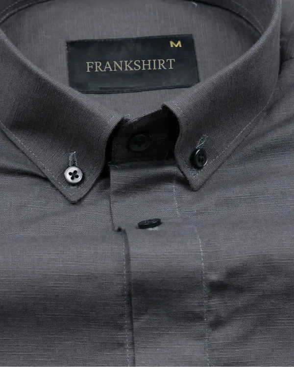 New_Linen_Shirt_For_Man_Dark_Grey