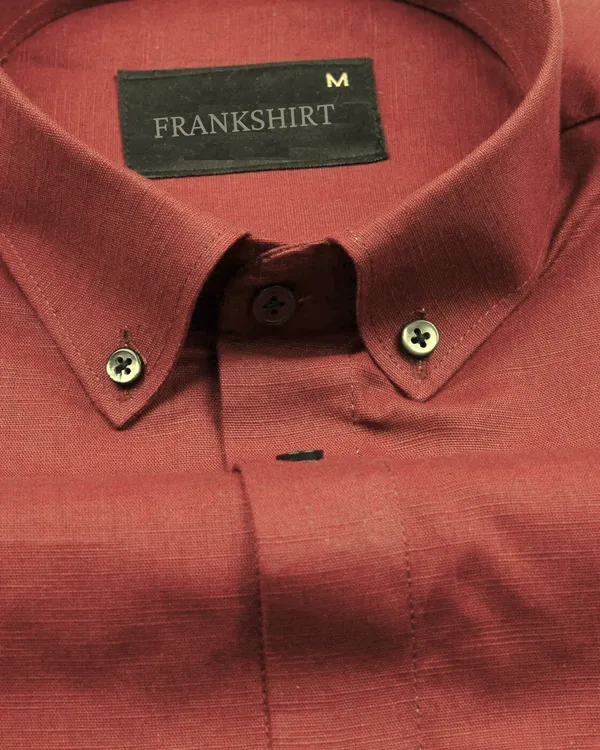 New_Linen_Shirt_For_Man_Brown
