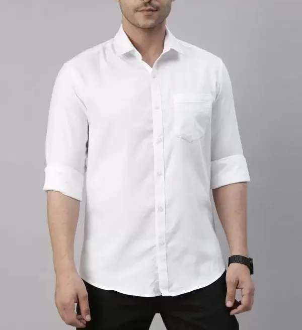 Pack_Of_2_Premium_Cotton_Solid_Shirt_For_Man_White