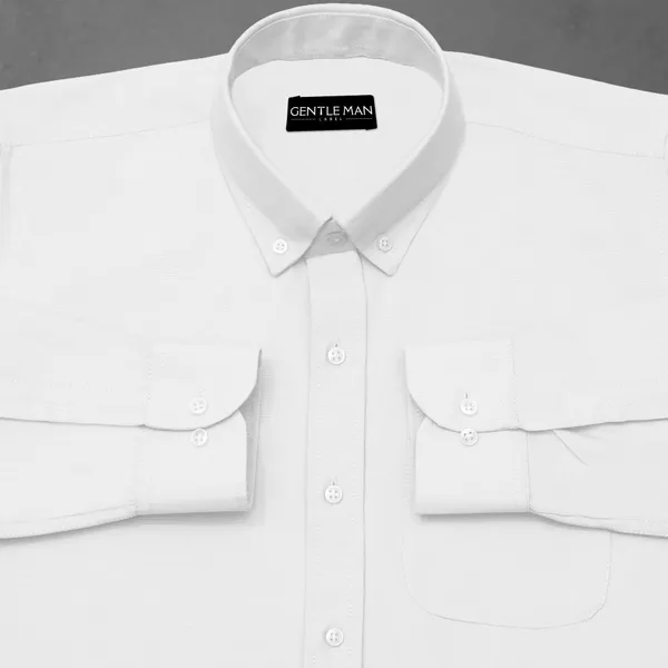 Pack_Of_2_Sky_Blue_White_Oxford_Cotton_Shirts_Bundle_For_Men