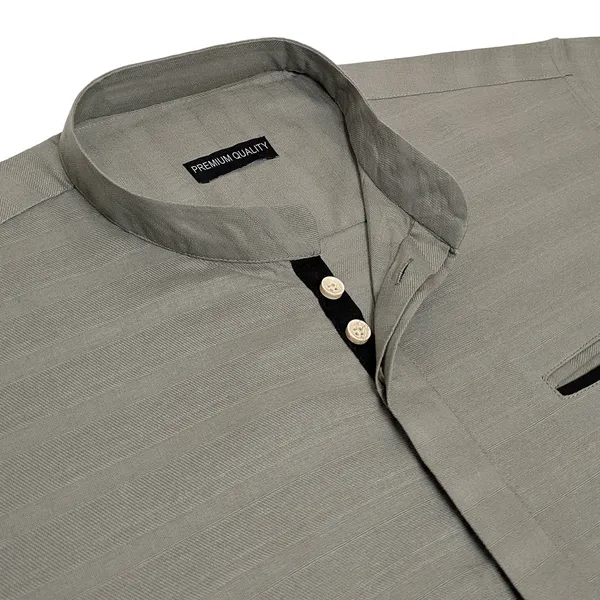 Urban_Fit_Olive_Short_Linen_Kurta_For_Men
