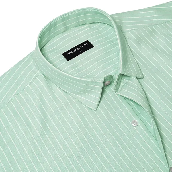 Mint_Green_Pinstripe_Oxford_Shirt_For_Men