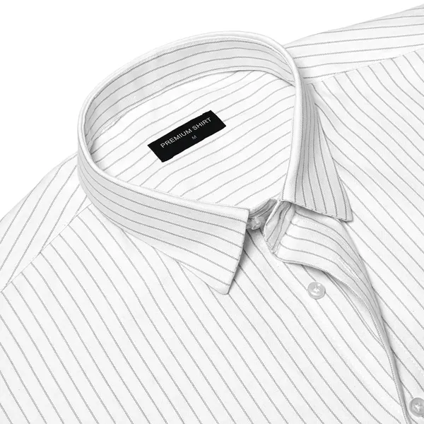 Grey_Pinstripe_Oxford_Shirt_For_Men