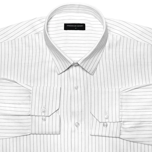 Grey_Pinstripe_Oxford_Shirt_For_Men