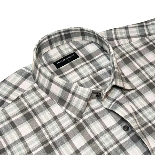 Forest_Green_Classic_Check_Cotton_Blend_Shirt_For_Men