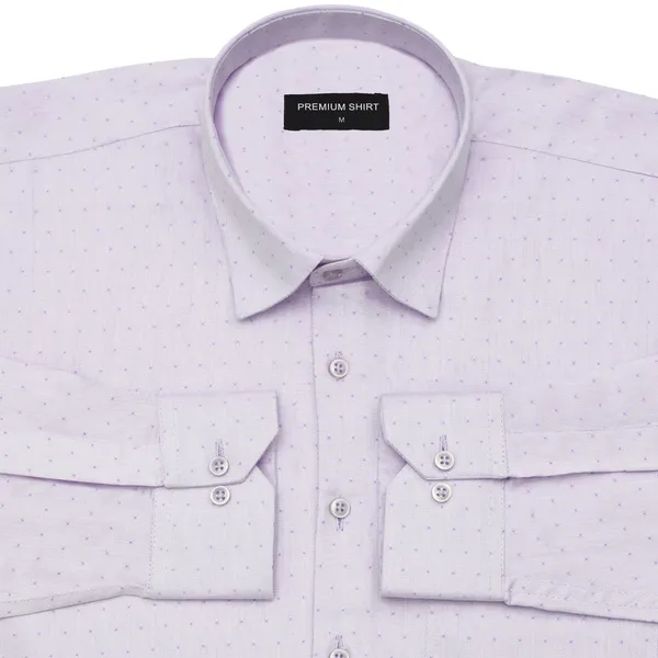 Soft_Lavender_Party_Wear_Shirt_For_Men