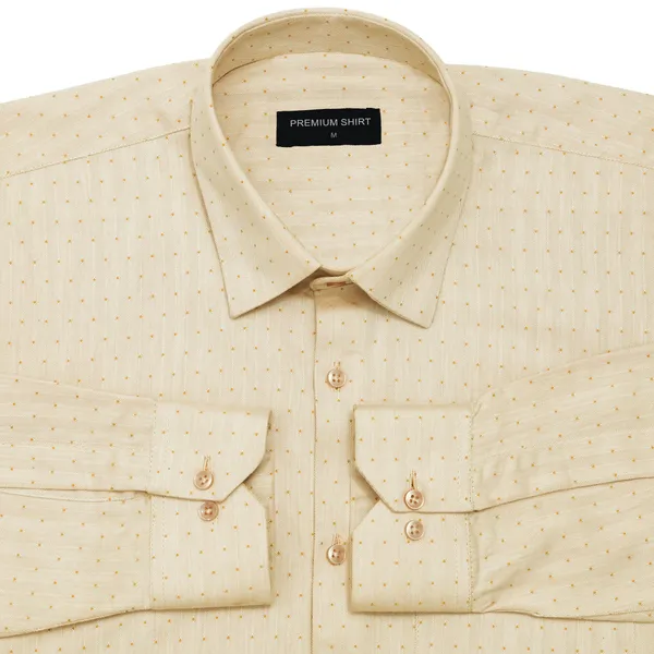 Sun_Biege_Party_Wear_Shirt_For_Men